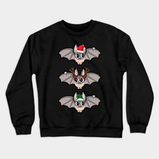 Merry Christmas Bats Crewneck Sweatshirt